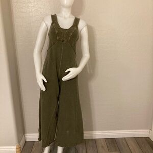 Daily Practice Olive Green Sleeveless Jumper XXS